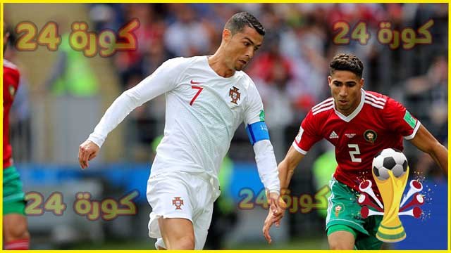 صورة المغرب والبرتغال في الدور ربع النهائي من كاس العالم فيفا قطر 2022 / كورة 24